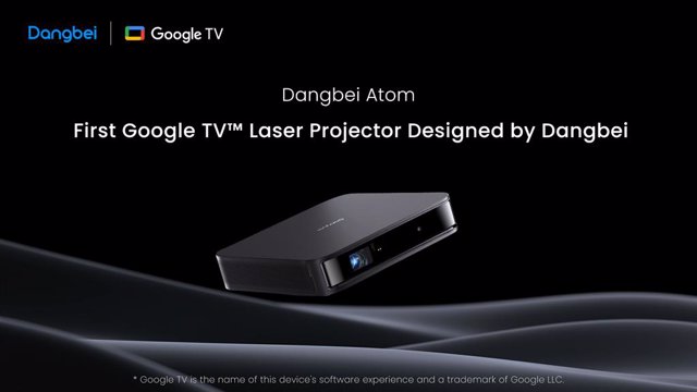 Dangbei Atom, First Google TV Laser Projector Designed by Dangbei