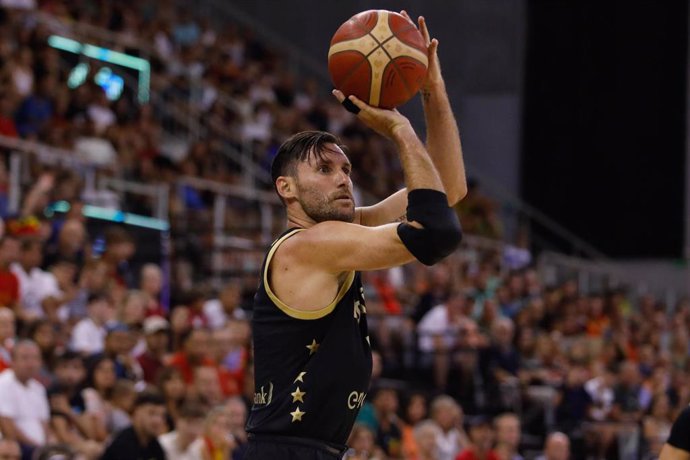 El capitán de la selección española de baloncesto, Rudy Fernández.