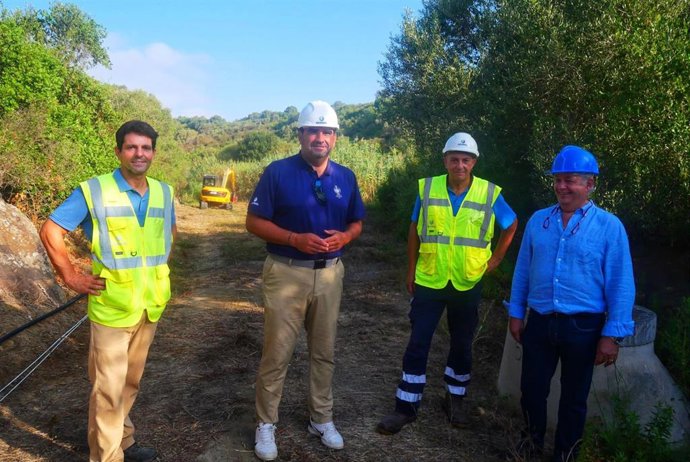 Visita a las obras de adecuación en Finca Cortesín, en Casares, donde se disputará la Solheim Cup, trofeo bienal de golf que enfrenta a los equipos femeninos de jugadoras profesionales de Europa y Estados Unidos.