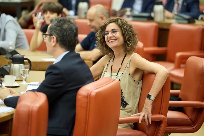 La ministra de Hacienda y Función Pública, María Jesús Montero