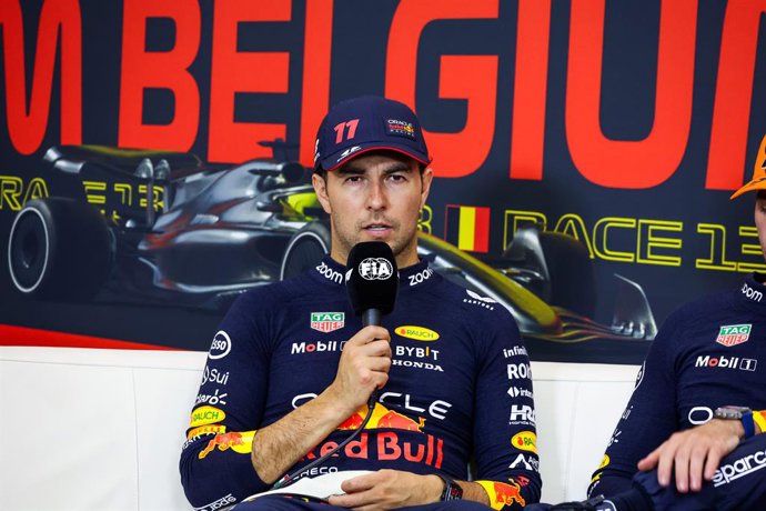 Checo Pérez. - Photo Florent Gooden / DPPI