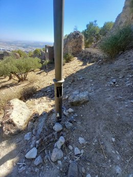 Zona donde se han producido los daños.