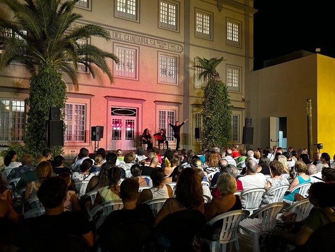 Espectáculo de 'Noctaíra las Noches de Guadaíra' en Alcalá de Guadaíra (Sevilla).