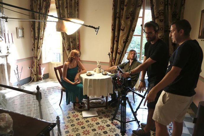 Rodaje de la película 'The roots'.