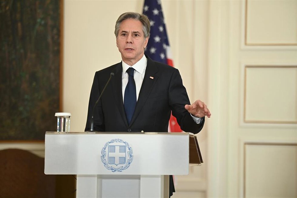 Archivo - El secretario de Estado de Estados Unidos, Antony Blinken