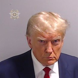 Foto policial del expresidente de EEUU Donald Trump