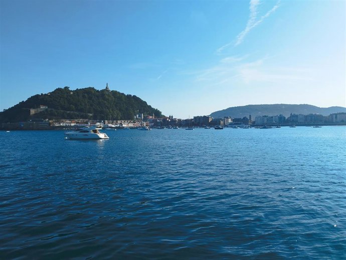 Bahía de la Concha en San Sebastián