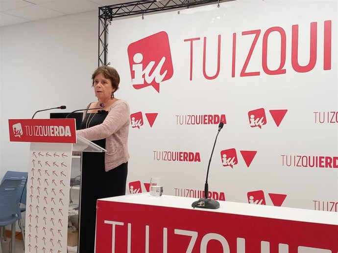 La diputada de IU en el Parlamento de La Rioja, Henar Moreno