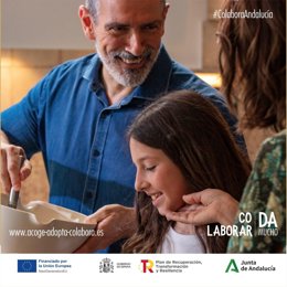 Archivo - Más de 300 familias andaluzas se acercan al acogimiento de menores con la campaña 'Acoger, adoptar, colaborar da mucho'