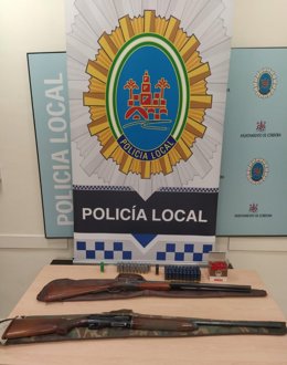 Escopetas intervenidas.