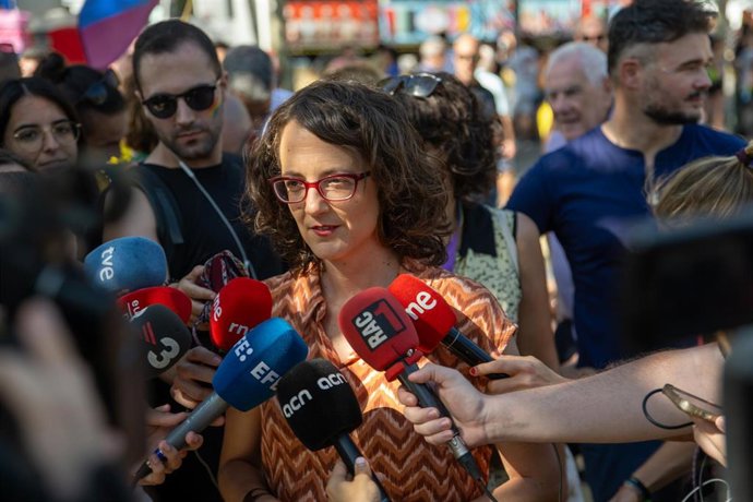 Archivo - Arxivo - La consellera d'Igualtat i Feminismes, Tnia Verge, en una imatge d'arxiu