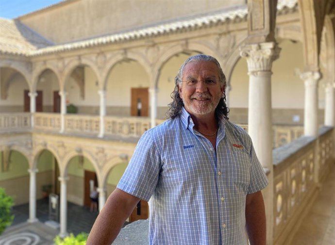 El médico y experto Ángel Gutiérrez Sainz en la sede Antonio Machado de la UNIA.