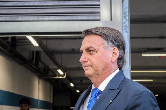 Archivo - El expresidente de Brasil, Jair Bolsonaro  