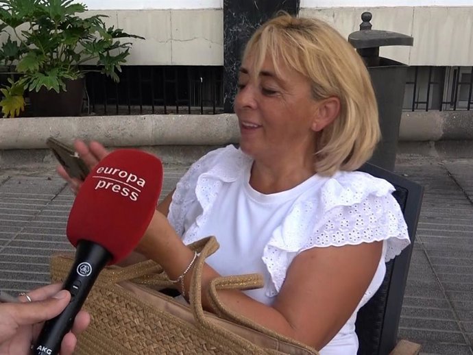 MARI ÁNGELES MORENO, PRESIDENTA DEL CLUB DE FANS PANTOJISTA 'ASÍ FUE VALENCIA'