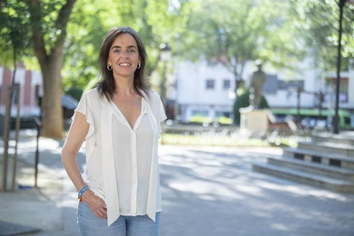 Archivo - Carmen Fúnez, en entrevista con Europa Press