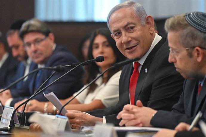 El primer ministro de Israel, Benjamin Netanyahu 