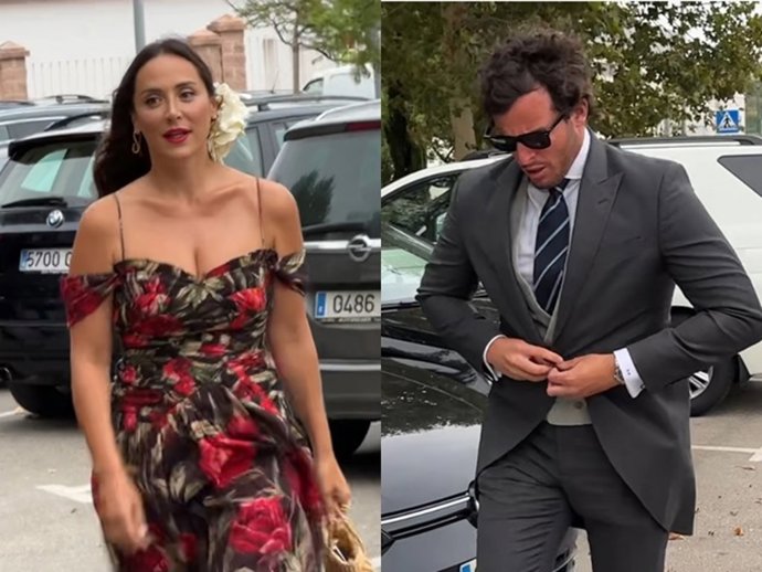 TAMARA FALCÓ E ÍÑIGO ONIEVA EN LA BODA DE LUISA BERGEL Y CHRISTIAN FLÓREZ