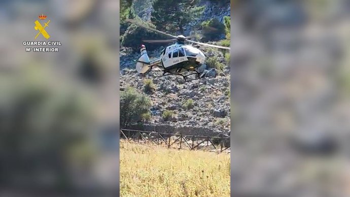 Rescate de una senderista en la Sierra de Grazalema (Cádiz)