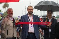 Collboni y Bote reivindican el carácter ciclista de Barcelona y Mataró (Barcelona) por La Vuelta