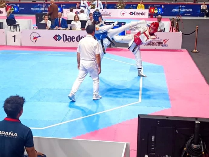 Lena Moreno se proclama campeona junioer de Europa de taekwondo