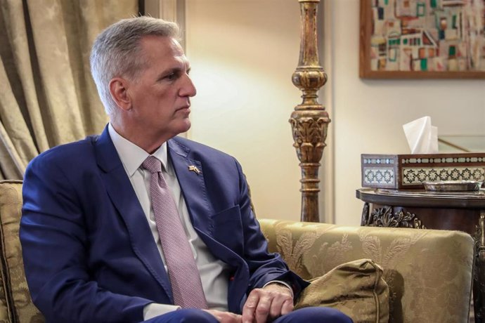 Archivo - Imagen de archivo del presidente de la Cámara de Representantes de EEUU, Kevin McCarthy