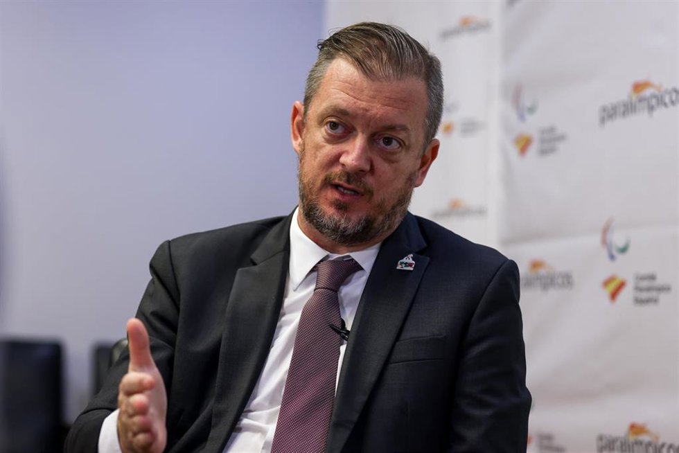 Archivo - Andrew Parsons, presidente del Comité Paralímpico Internacional 