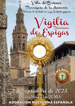 Briones acoge la nueva edición de la Vigilia de Espigas que se celebrará el próximo 2 de septiembre