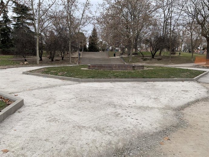 Parque Olof Palme en Usera.