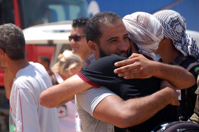 Reencuentro de una familia tras una desaparición