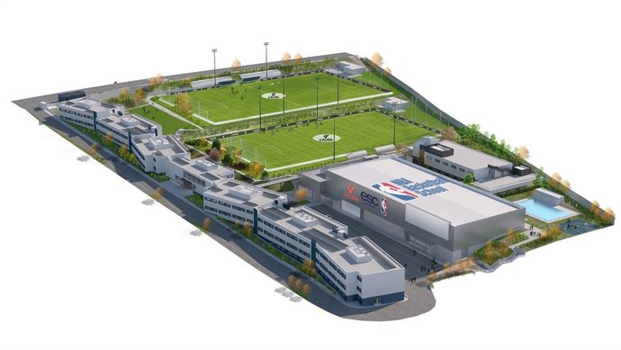 Maqueta del Centro de Rendimiento ESC.