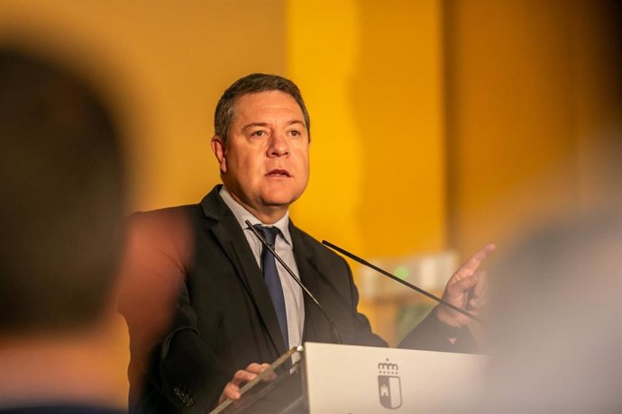 Archivo - El presidente regional, Emiliano García-Page