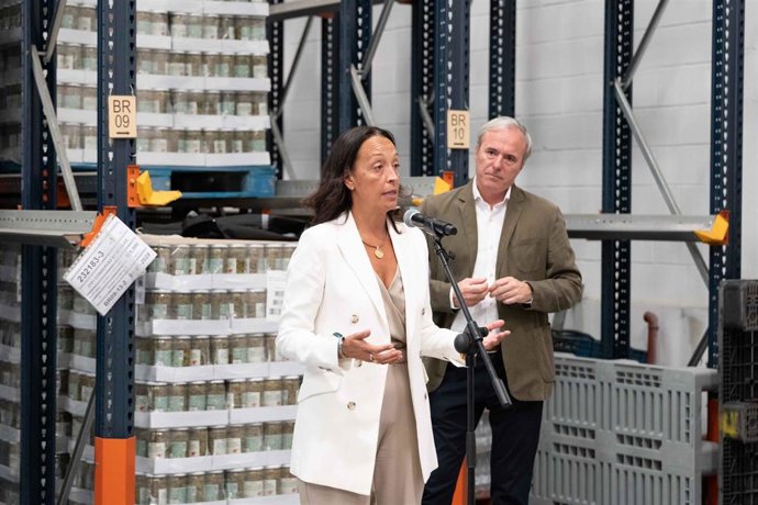 La consejera de Bienestar Social y Familia del Gobierno de Aragón, Carmen Susín.