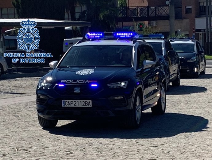 Coches de Policía Nacional, en imagen de archivo