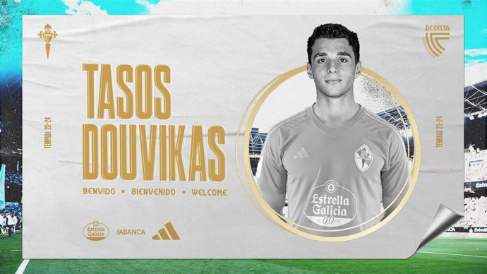El griego Anastasios Douvikas refuerza el ataque del RC Celta hasta 2028