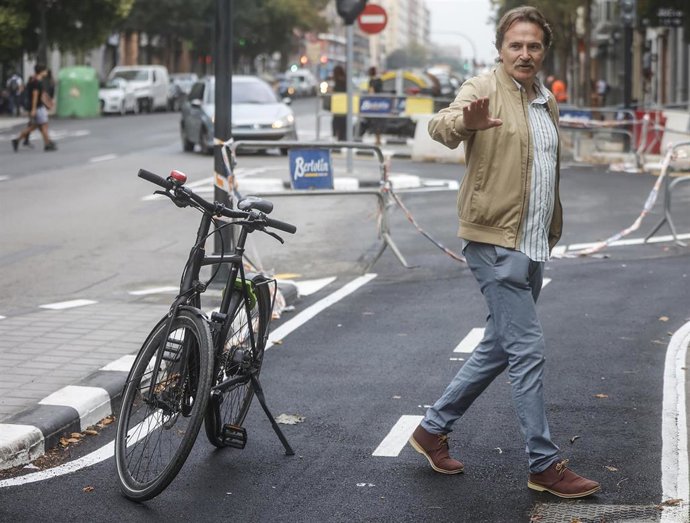 Archivo - El concejal de Compromís, Giuseppe Grezzi, en imagen de archivo