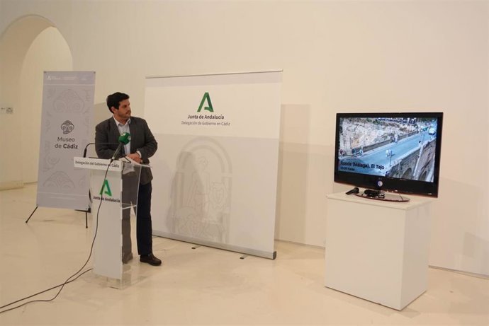 Archivo - El delegado territorial de Turismo, Cultura y Deporte, Jorge Vázquez, en una imagen de archivo