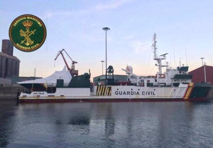 La patrullera 'Río Tajo' de la Guardia Civil, en una imagen de archivo