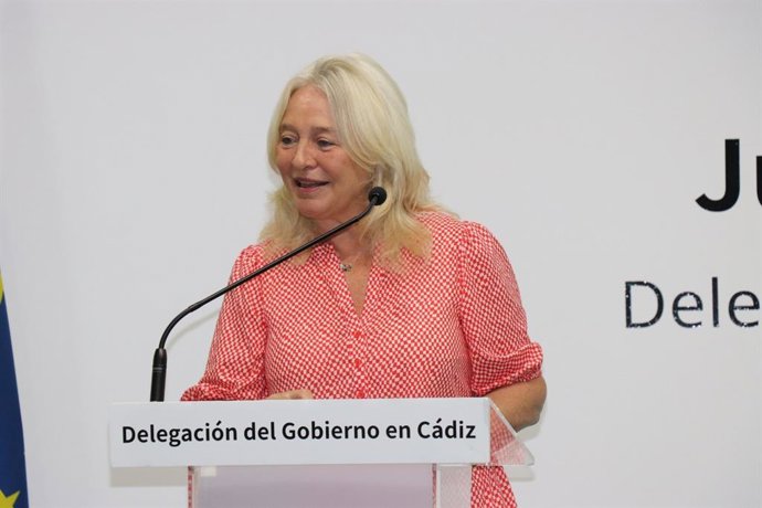 La delegada del Gobierno de la Junta de Andalucía en Cádiz, Mercedes Colombo.