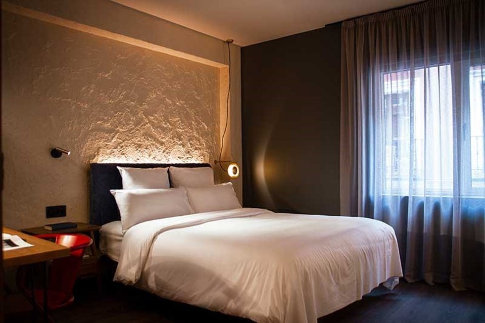 Habitación del nuevo hotel donostiarra