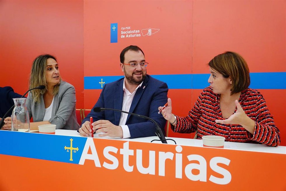 Comisión Ejecutiva de la FSA-PSOE en Oviedo.