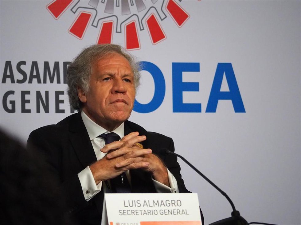 Archivo - El secretario general de la Organización de los Estados Americanos (OEA), Luis Almagro