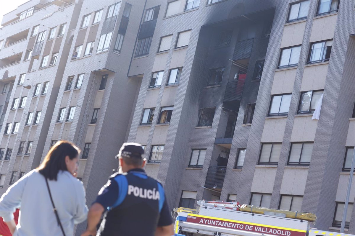 Trece Heridos Uno De Ellos Grave Con Quemaduras Por La Explosión En Un Edificio De Parquesol 7672