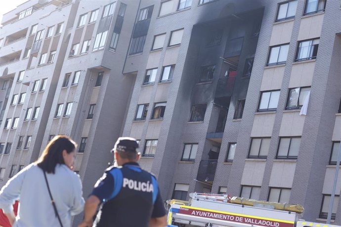 Trece Heridos Uno De Ellos Grave Con Quemaduras Por La Explosión En Un Edificio De Parquesol 3975