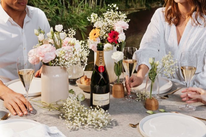 Botella de Mot & Chandon