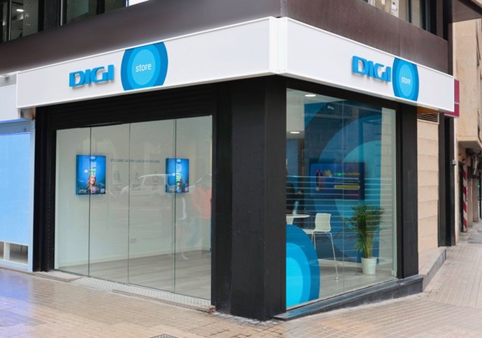 Archivo - Una tienda de Digi