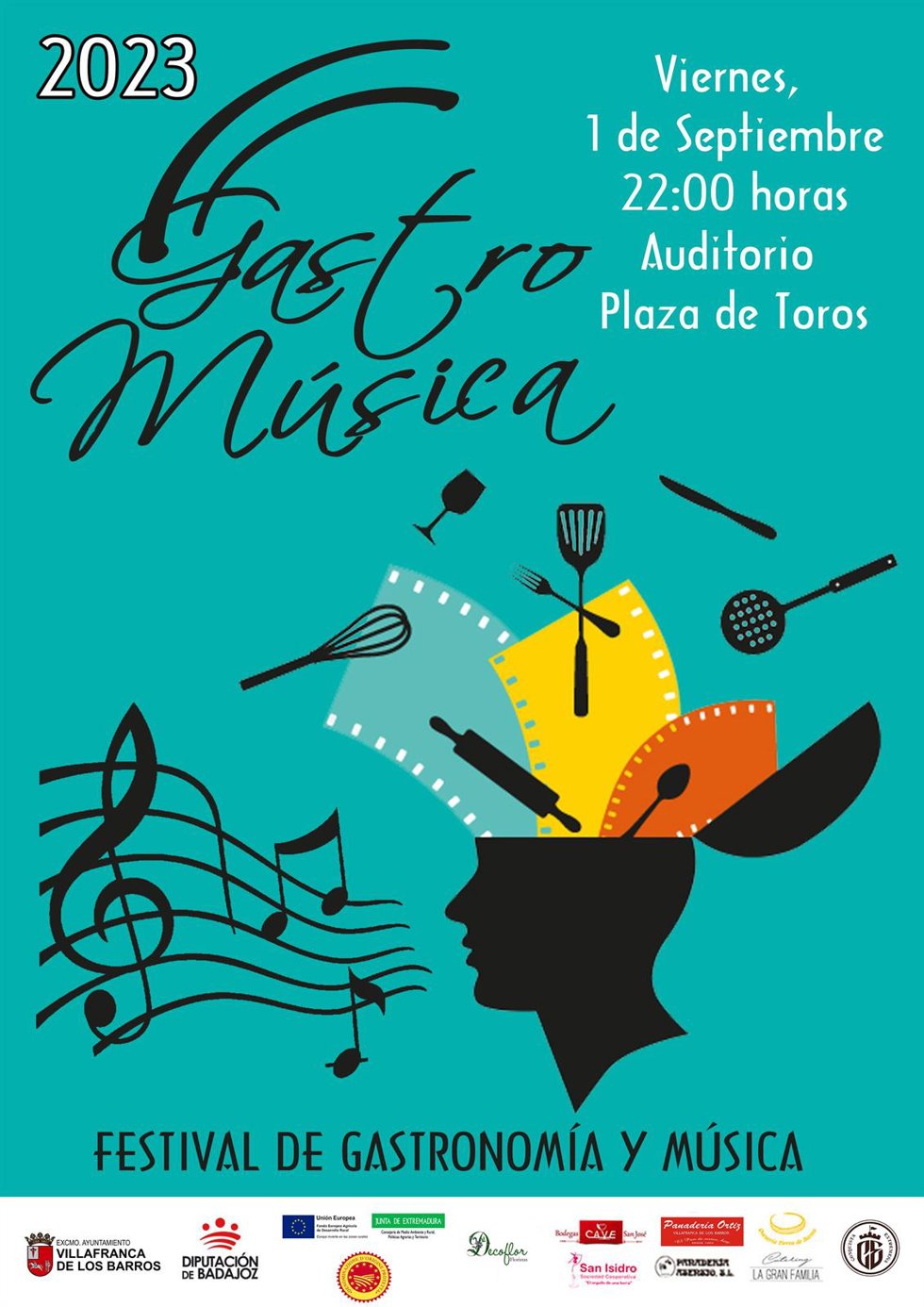 Ocho restaurantes pacenses participan este viernes en el Festival Gastromúsica