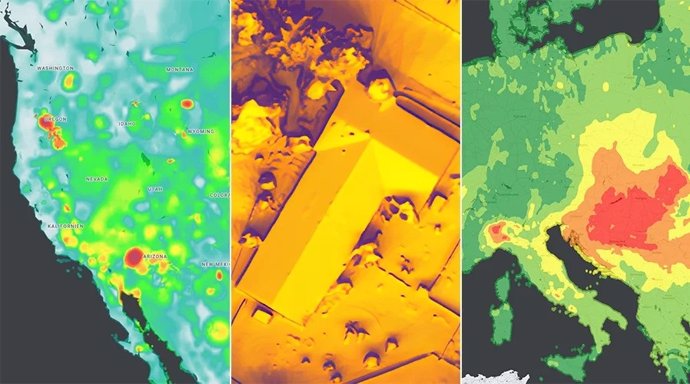 Las nuevas API de sostenibilidad de Google Maps para ofrecer información solar, la calidad del aire y el estado del polen.