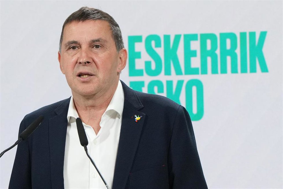 Archivo - El coordinador general de EH Bildu, Arnaldo Otegi