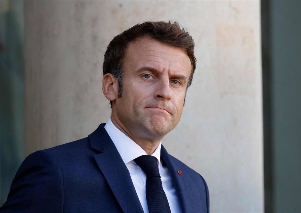 Archivo - El presidente de Francia, Emmanuel Macron