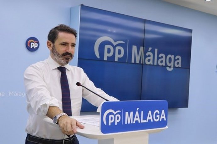 El secretario general del PP de Málaga, José Ramón Carmona, en una imagen de archivo
